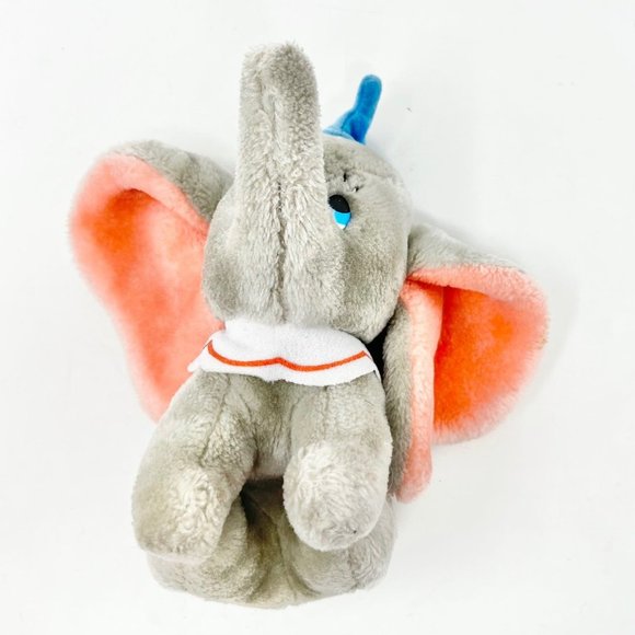 Vintage Disney 9” Baby‎ Dumbo Plush Mouseketoys Korea 1980’s No Tags - Picture 4 of 6